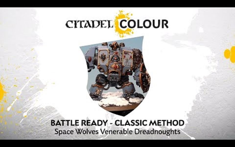 [图][战锤涂装] 传统技法-Space Wolves Venerable Dreadnoughts