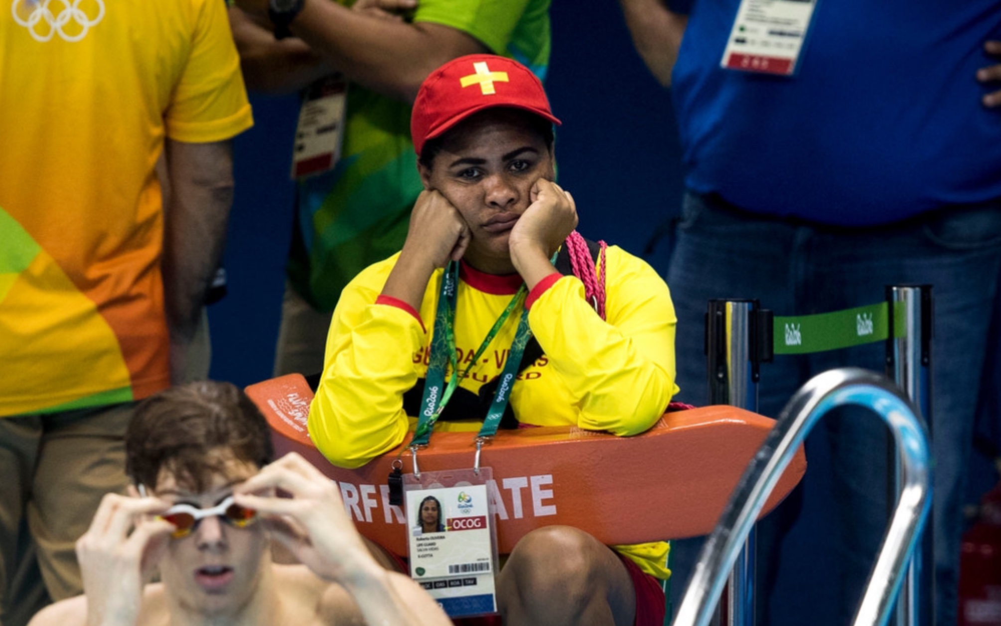 奥运会游泳比赛的救生员真的是世界上最没必要的职业吗?