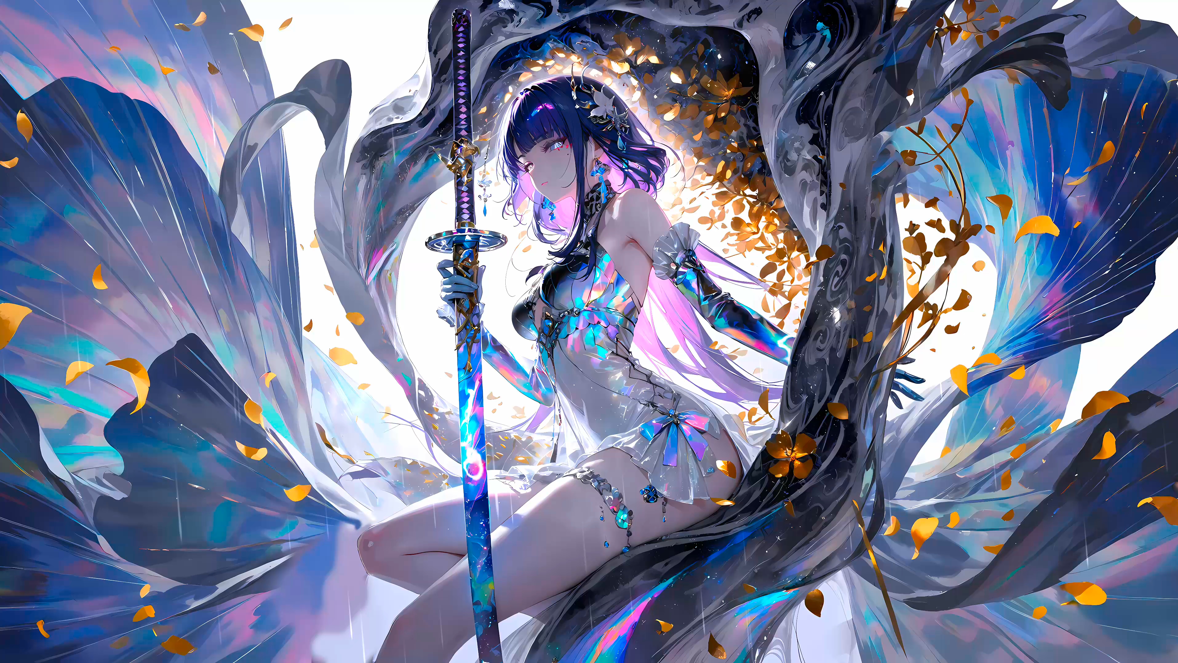 《雷电将军》4k超清动态电脑壁纸