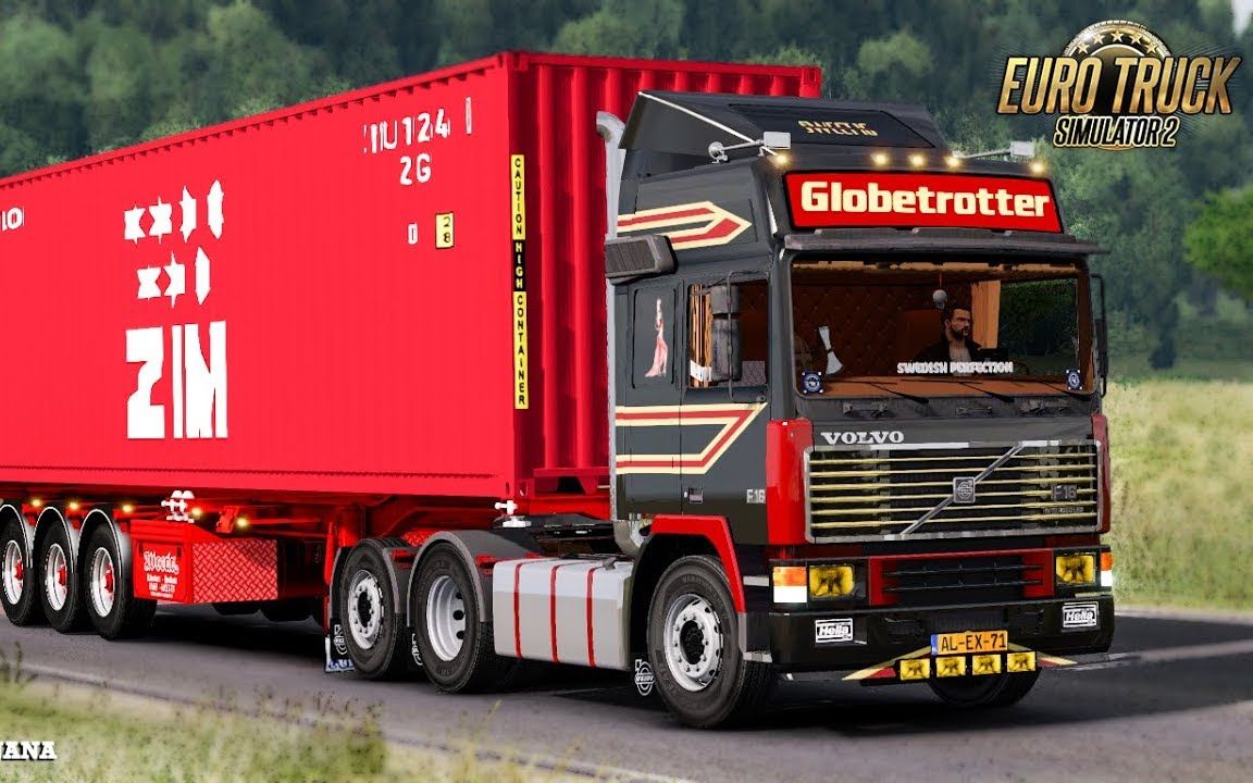 youtube欧卡2mod沃尔沃f16customvolvof166x2customets2v136