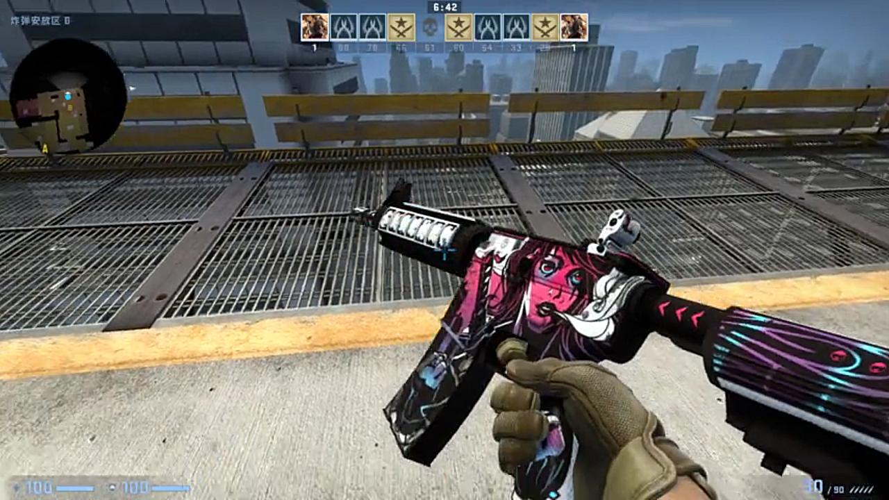 csgo黑色魅影和死寂空间好看吗?用钱换的!内含roll