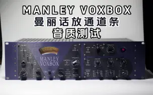 Descargar video: 曼丽MANLEY VOXBOX电子管话放通道条音质测试