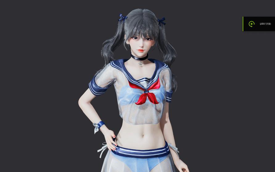 明日之后 海街日记 服装mod hs2 ai