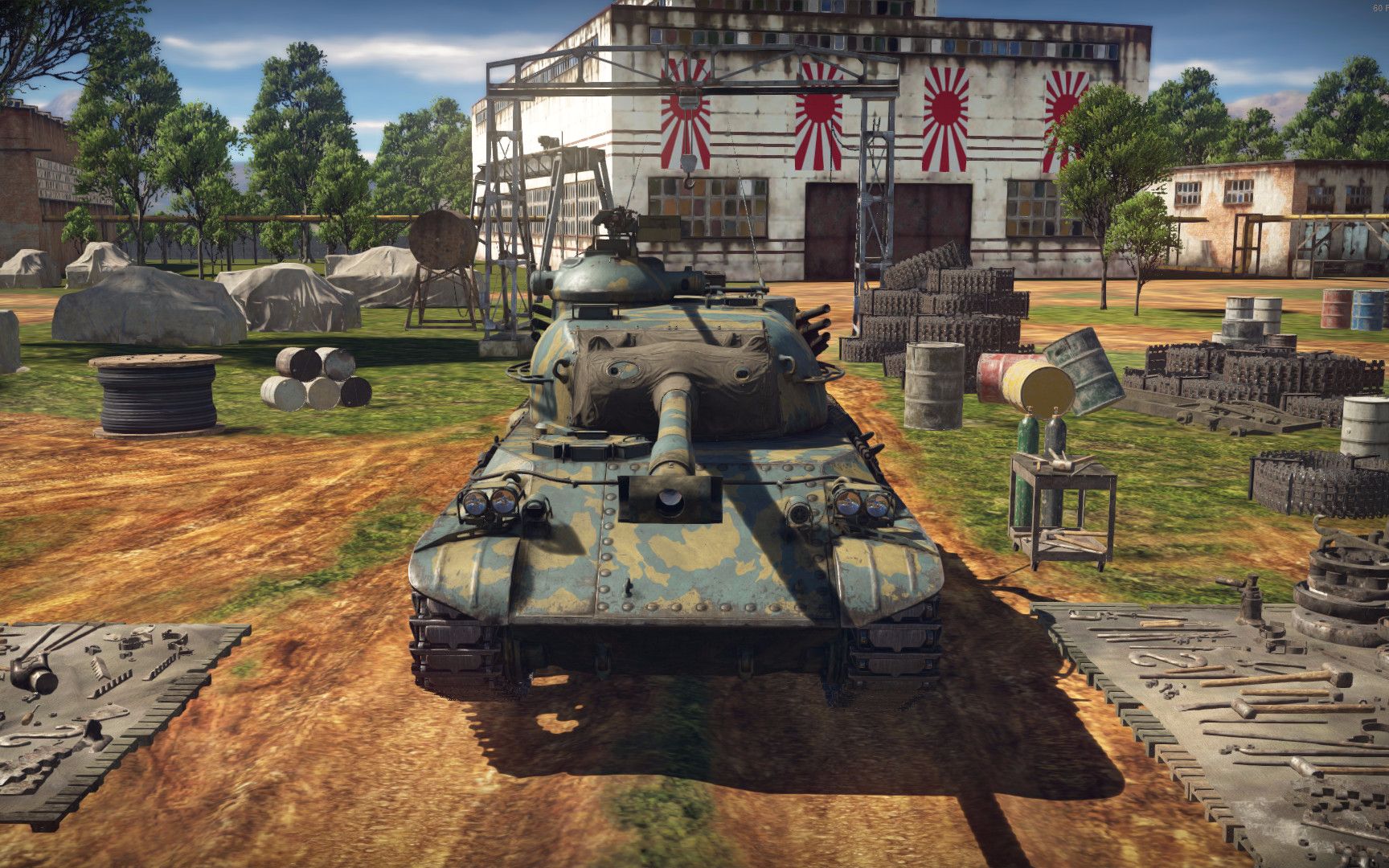 老点战争雷霆日系陆战70分房组录影加评测