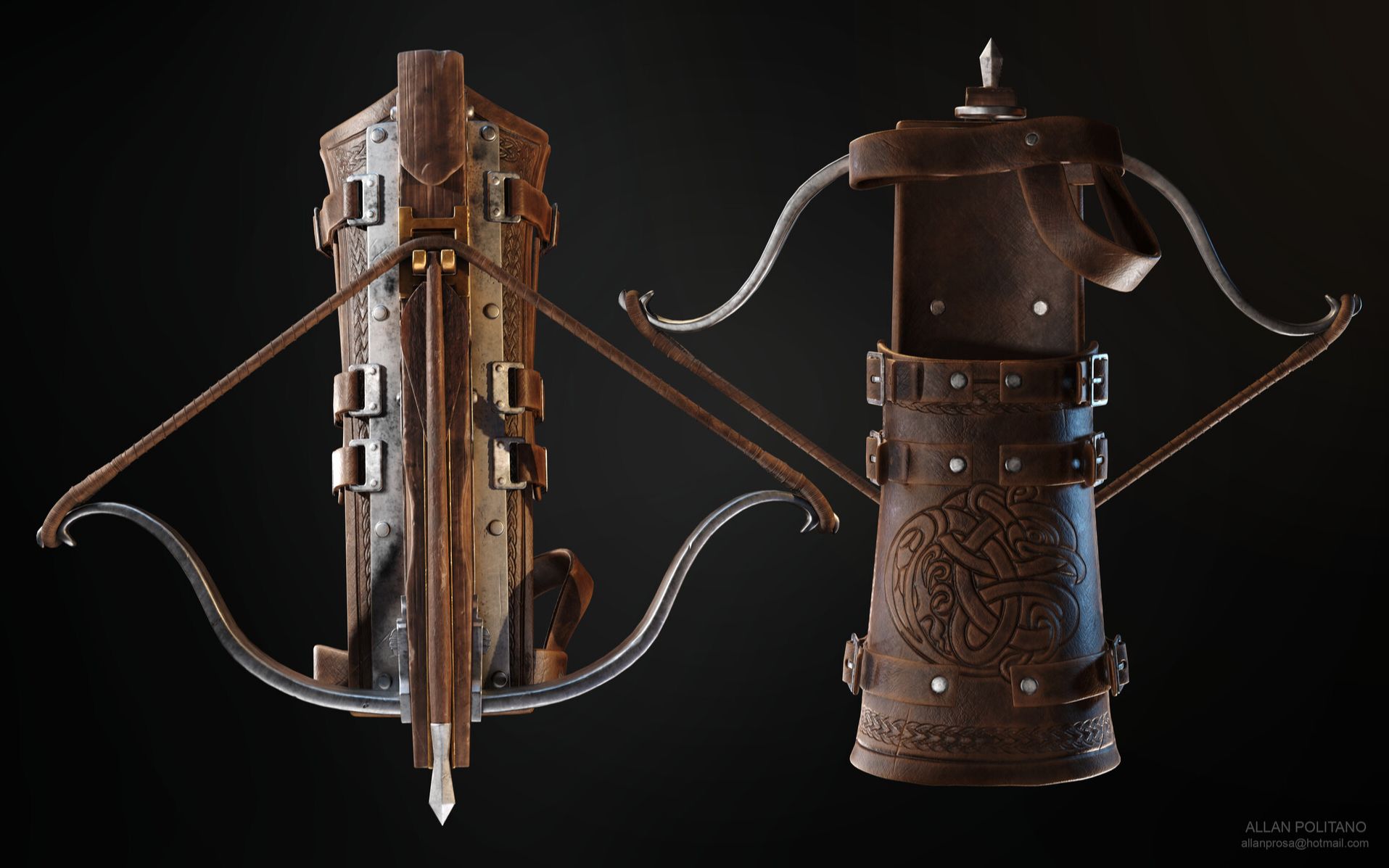 次世代流程:写实风格袖弩 1