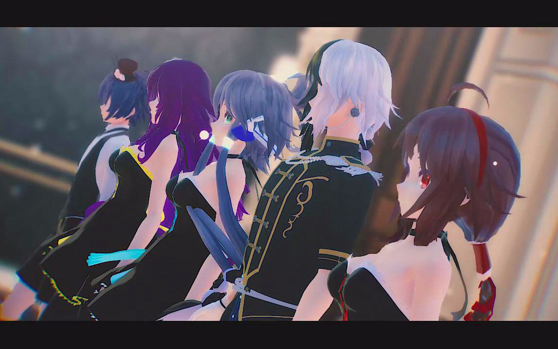 【五色组MMD】天依/阿绫/龙牙/清弦/摩柯的Carry Me Off哔哩哔哩bilibili