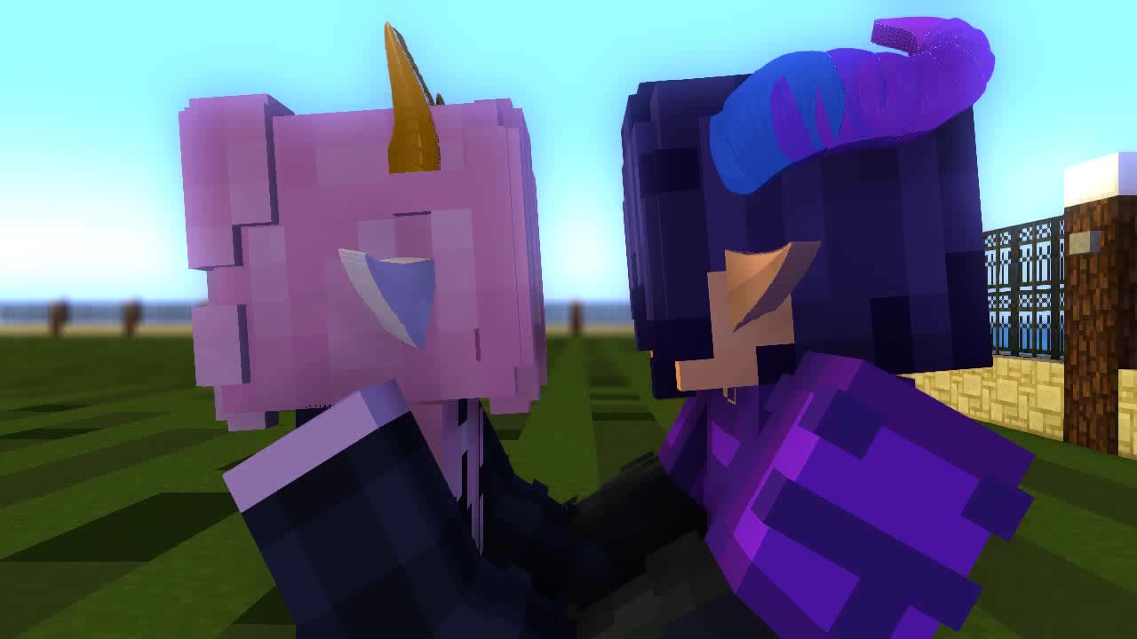 [图]初吻First kiss (Minecraft animation)