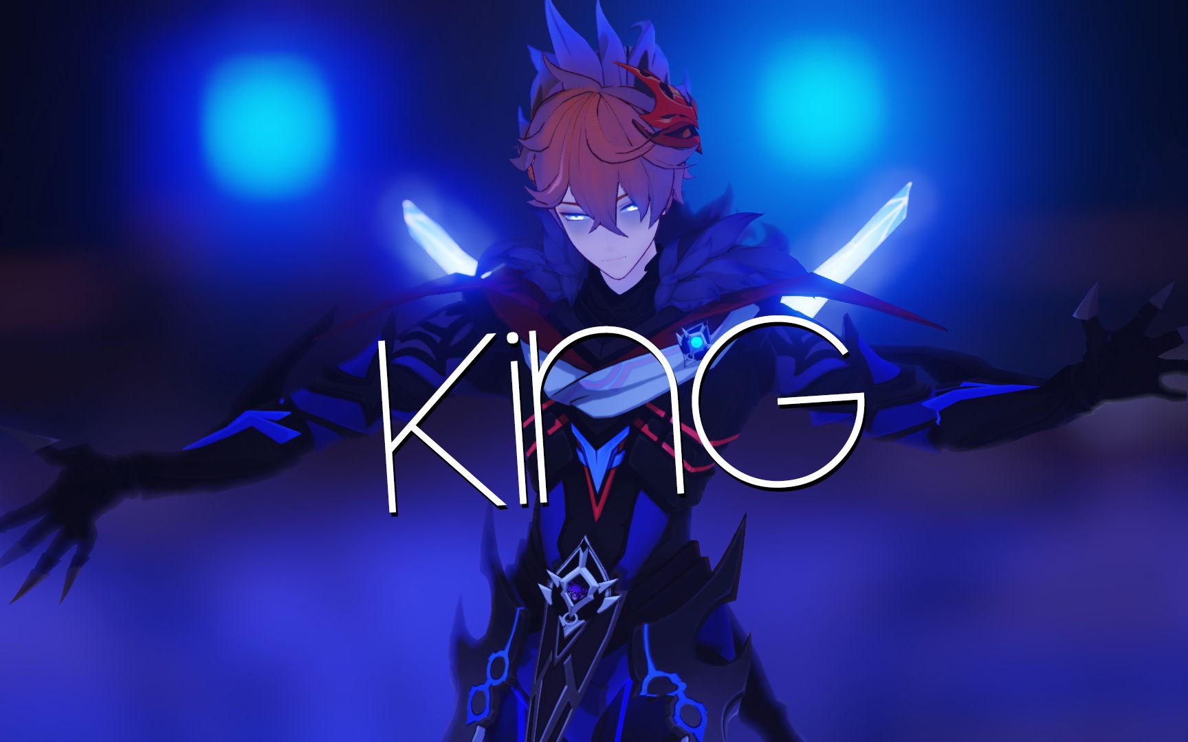 【mmd |原神】达达利亚 - king 【4k】_哔哩哔哩_bilibili