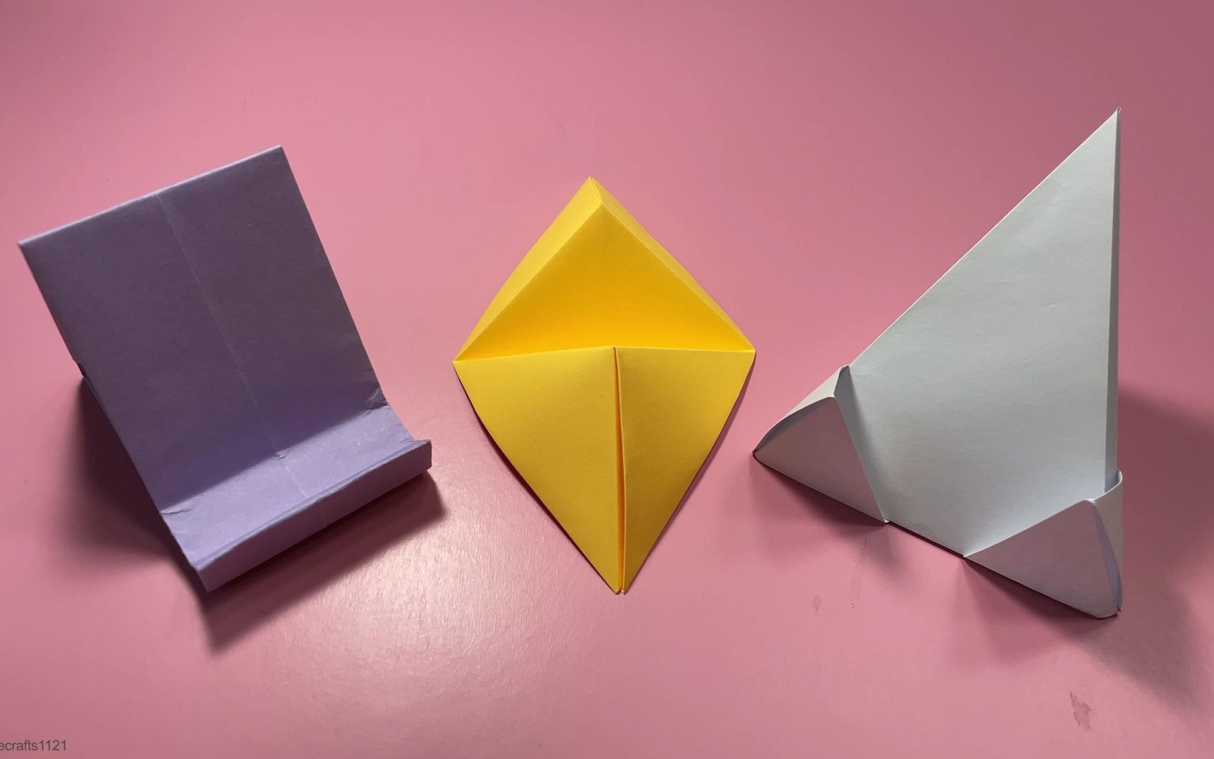 3种手机支架折纸教程,总有一款合你意!