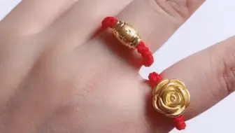 无痕戒指编法，快快学起来吧