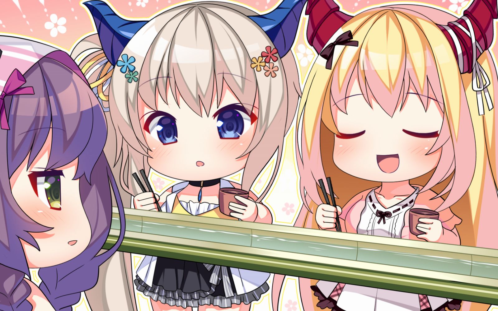 [机翻] 两饿龙为挂面争食 龙姬2 竜姫ぐーたらいふ2 试玩_哔哩哔哩