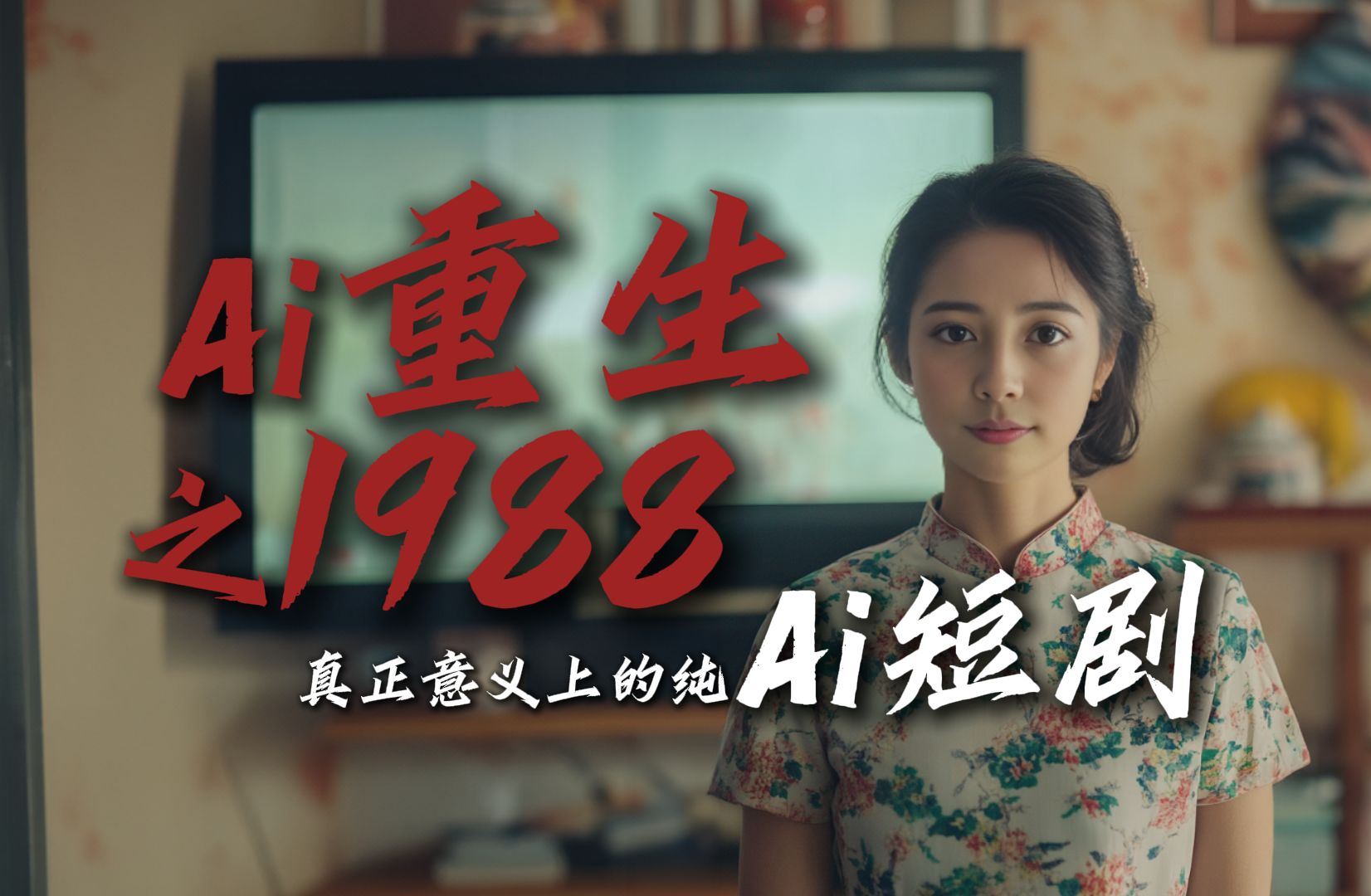 重生1988年电影级Ai实验短剧哔哩哔哩bilibili