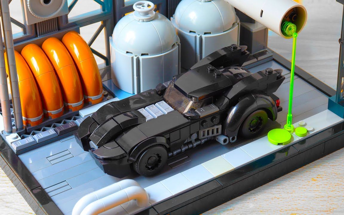 乐高蝙蝠侠战车moc教程