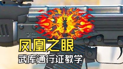 【CS2】武库贴纸教学;血凤凰之眼贴纸搭配反恐精英