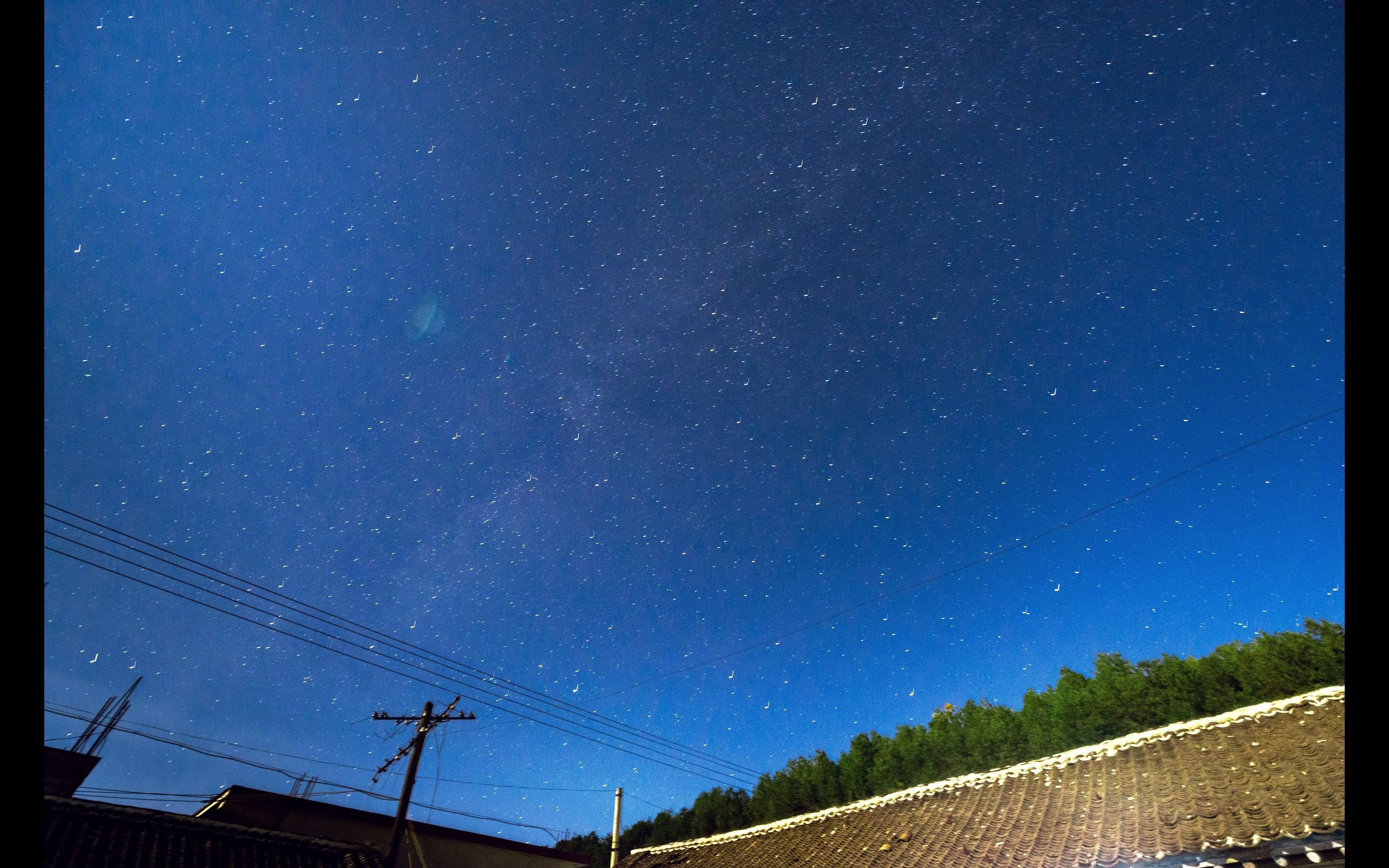 星河墜落4k60p銀河延時