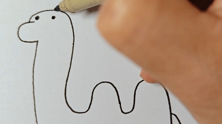 沙漠骆驼简笔画,一学就会