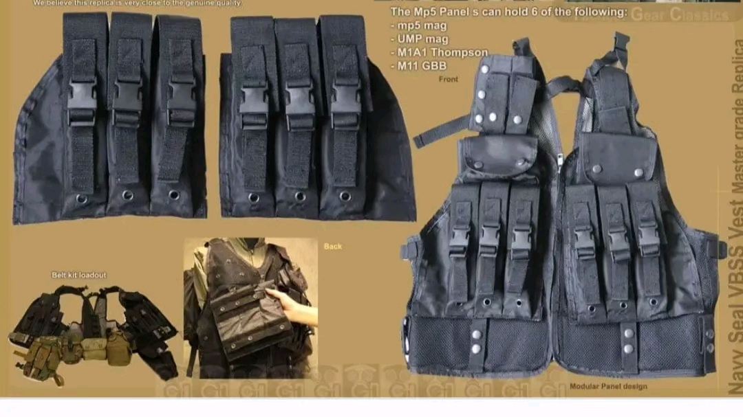 老学校携行具之aba战术背心