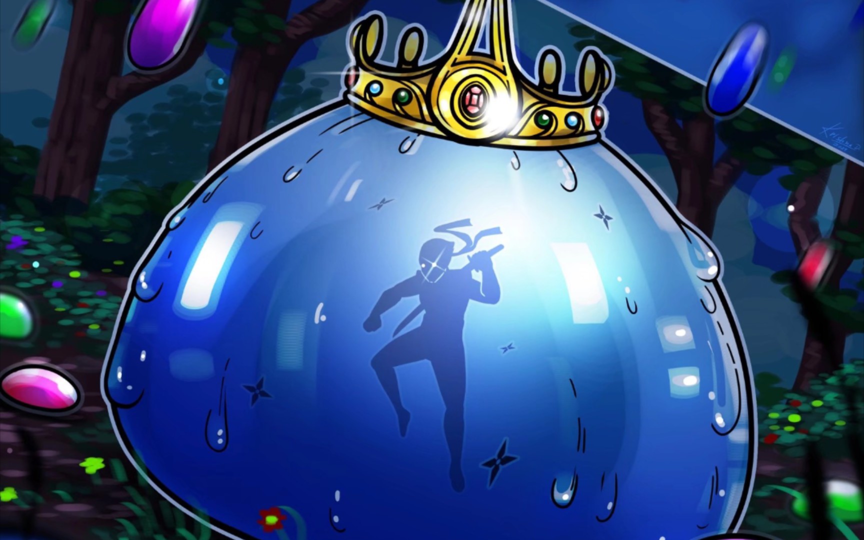 [泰拉瑞亚]新手也能无伤过史莱姆王2