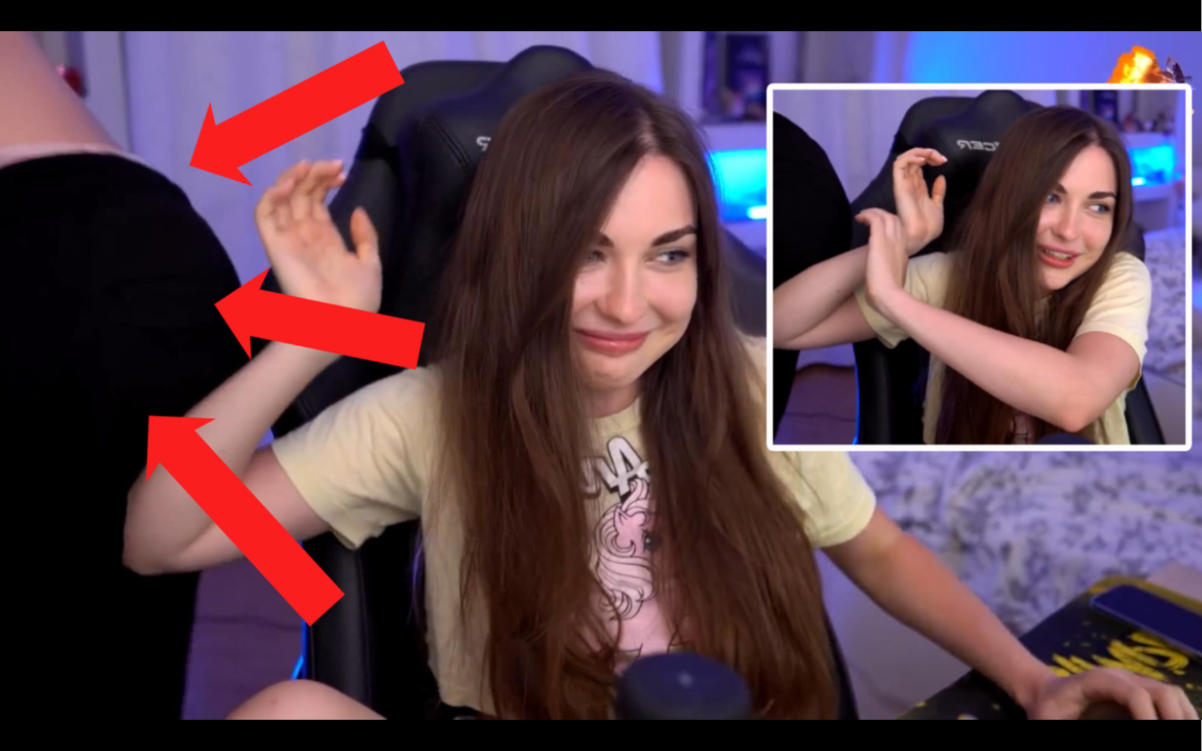 【csgo】s1mple赤膊勾引女友 tarik直播再整活