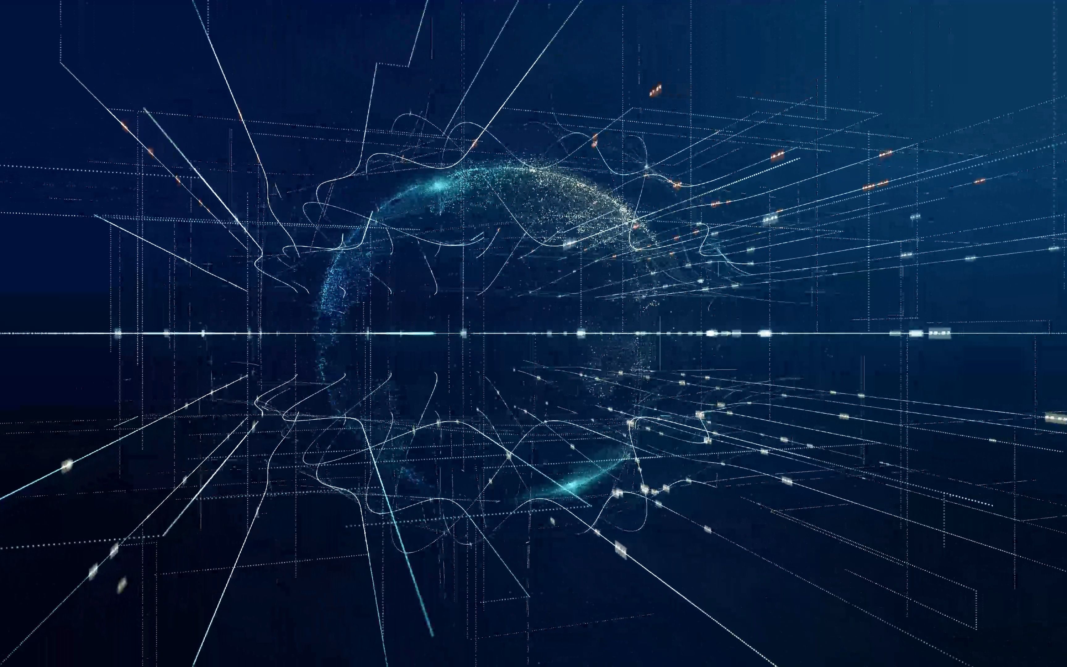 科技感粒子地球你看看我这个stardust作业丑的我都想捶死自己