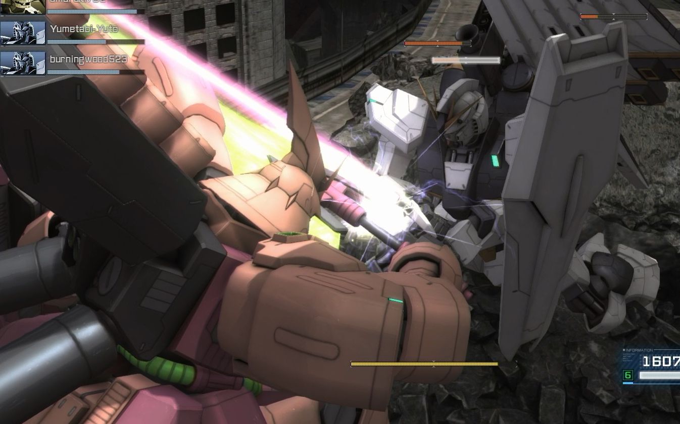 ps5高达战斗行动2机体演示注释沙萨比