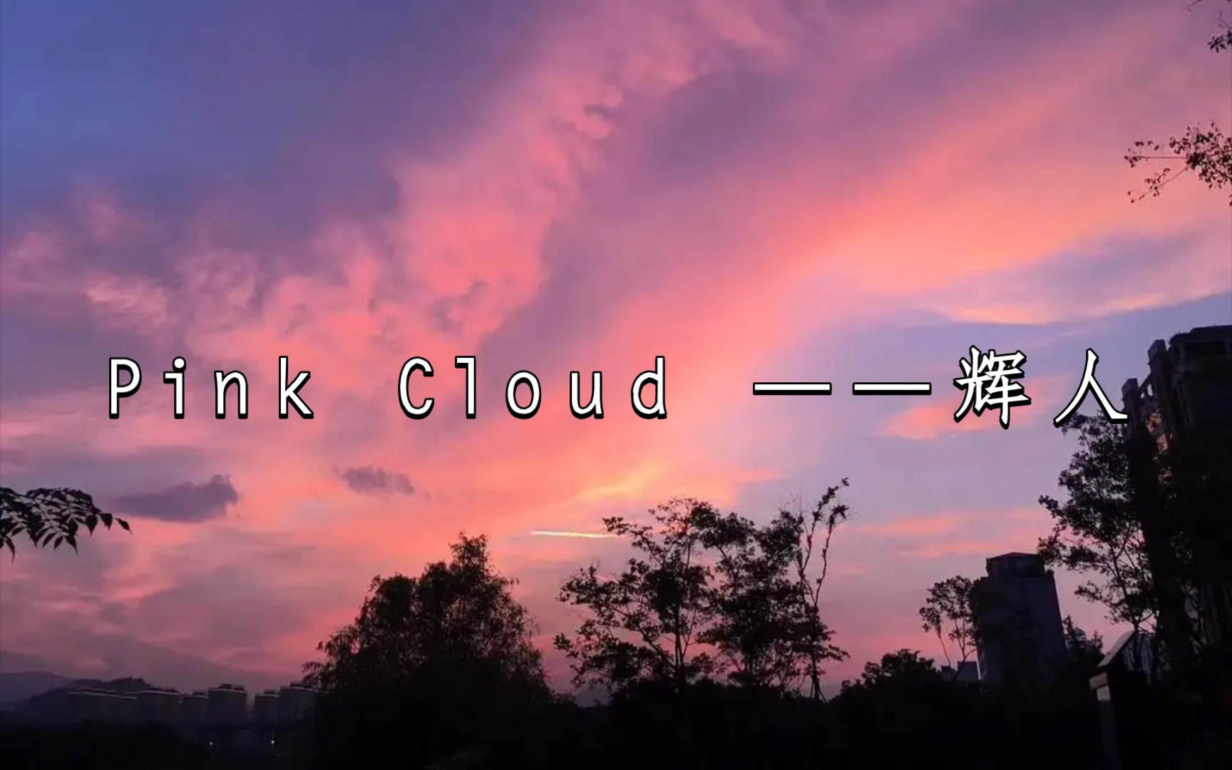 好美的一首歌 Pink cloud(粉云)︱辉人 《WHEE》非主打哔哩哔哩bilibili