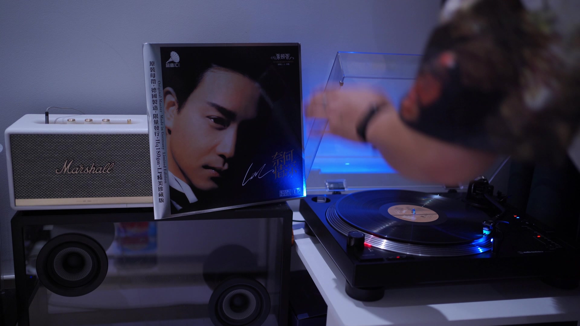 活动作品黑胶唱片张国荣奈何情深a面视听