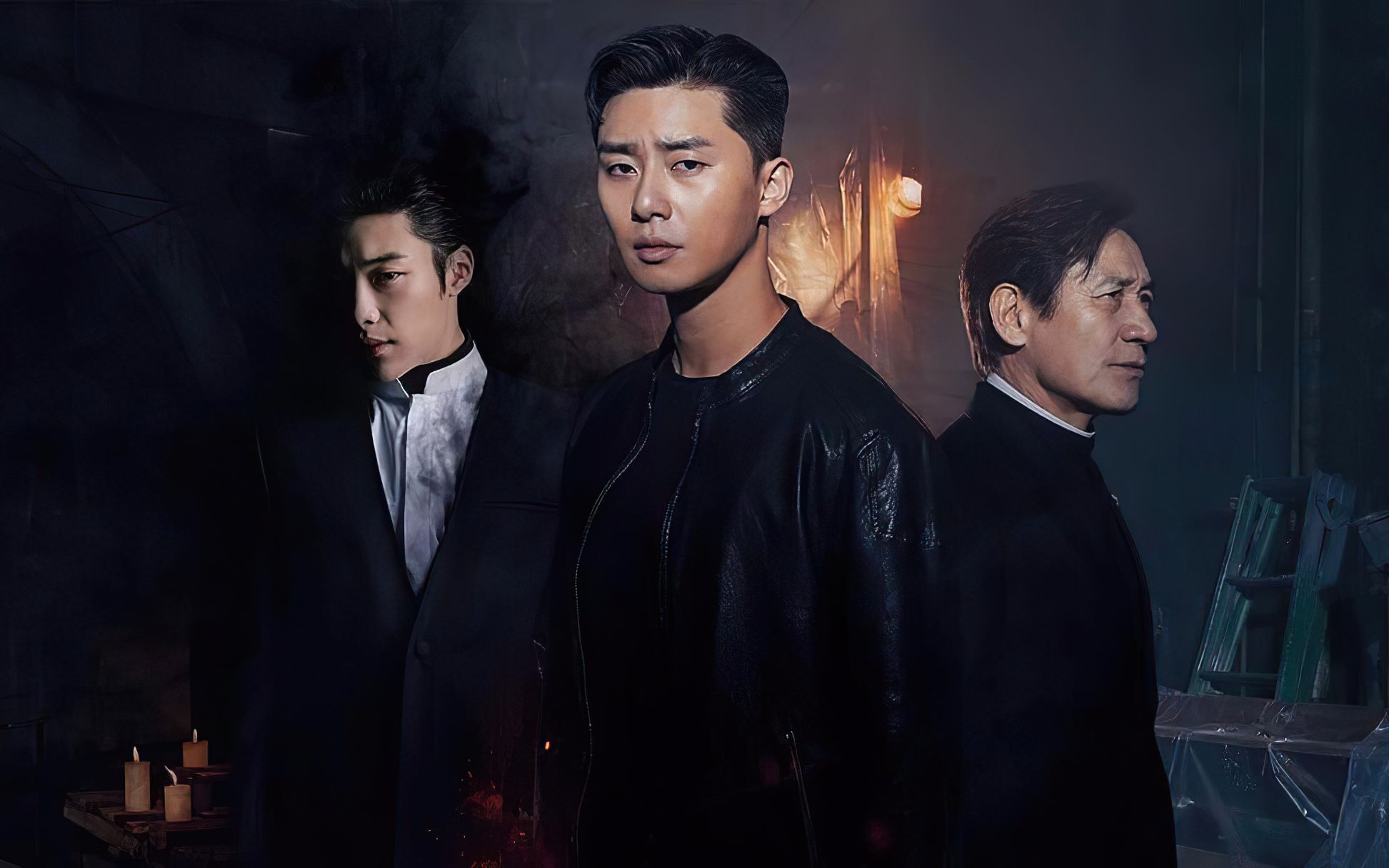 韩国奇幻驱魔大片《阴曹使者》,男子为长生和撒旦做交易,花美男朴叙俊