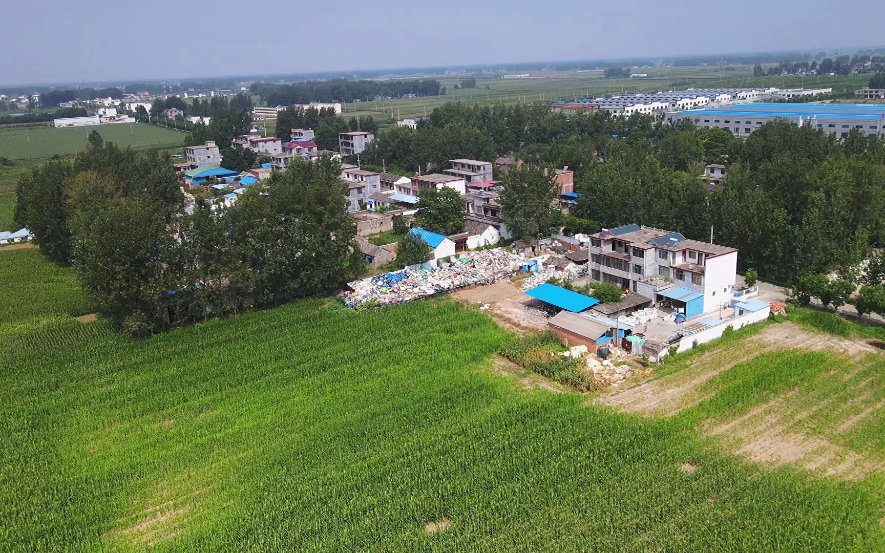 谢庄,谢沟口,安徽省阜阳市界首市光武镇西南部