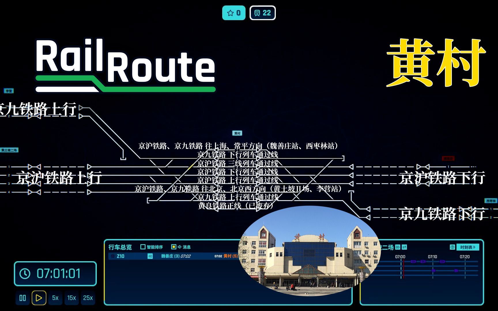 【Rail Route】黄村车站 京沪铁路 京九铁路哔哩哔哩bilibili