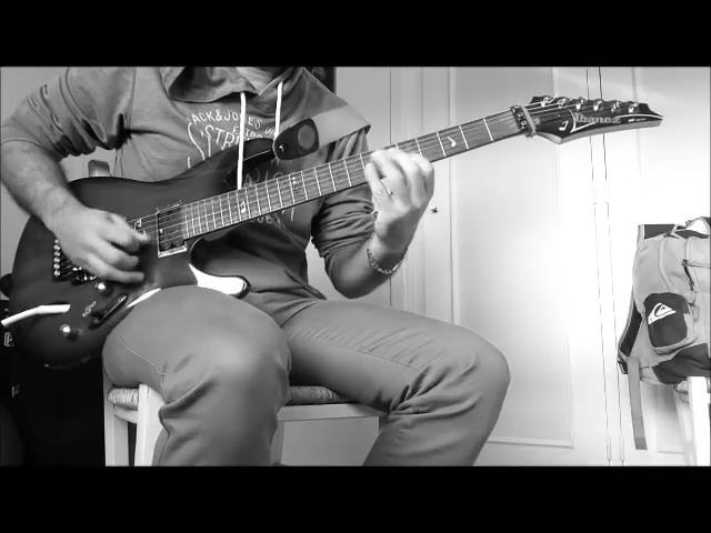 [图]Ewan dobson "time 2" Electric Trance Guitar cover