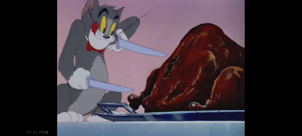 猫和老鼠,当小猫学会了小刀就可怕了