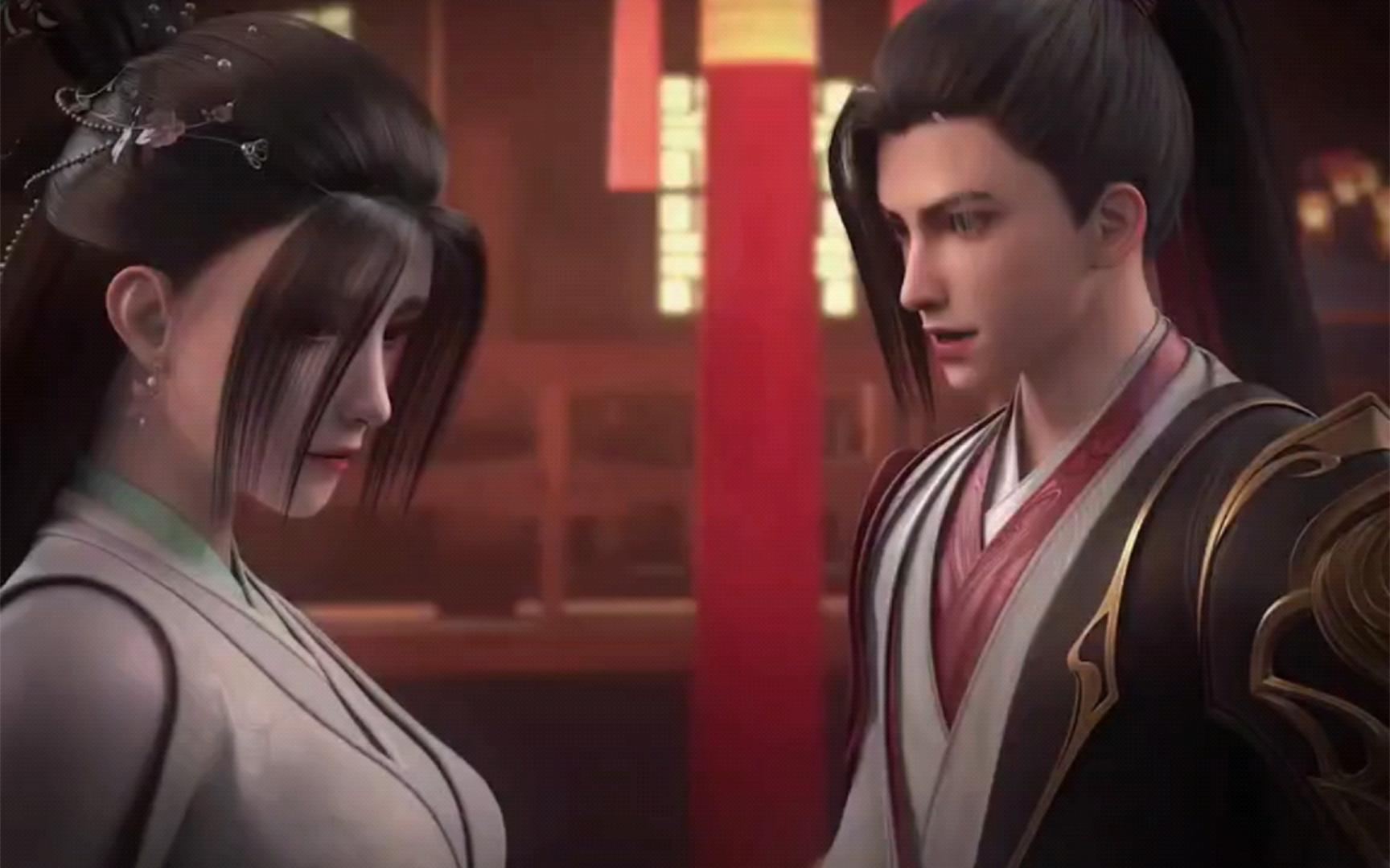 下周超前精彩:叶辰和萱儿,计划生孩子了,萱儿害羞了!#仙武传