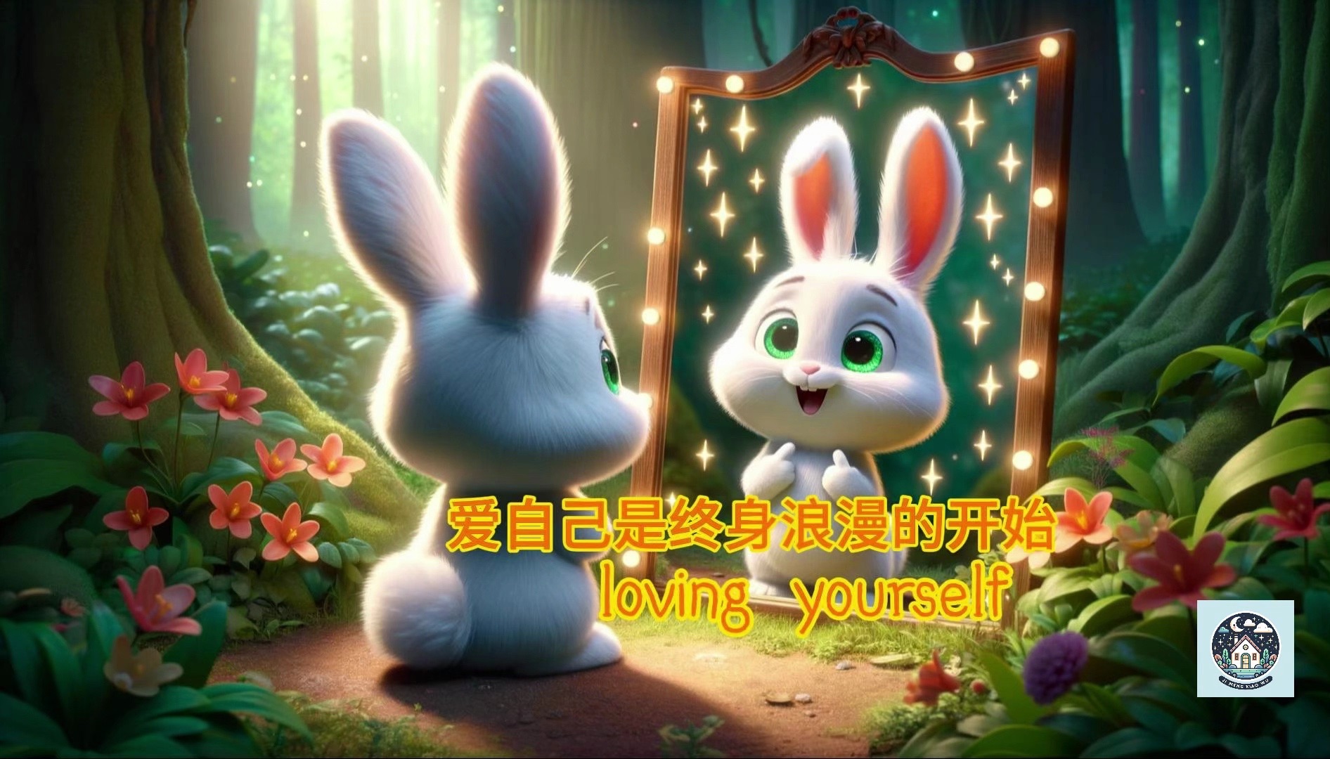 《爱自己是终身浪漫的开始》Loving yourself #中英双语#原创绘本故事 只有学会爱自己,你才能……哔哩哔哩bilibili