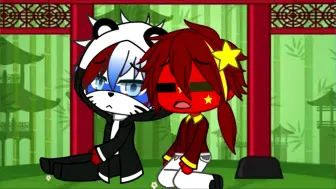 Descargar video: ｛搬运|rochu｝what did you do to panda?! || Original GC meme || Countryhumans Rochu