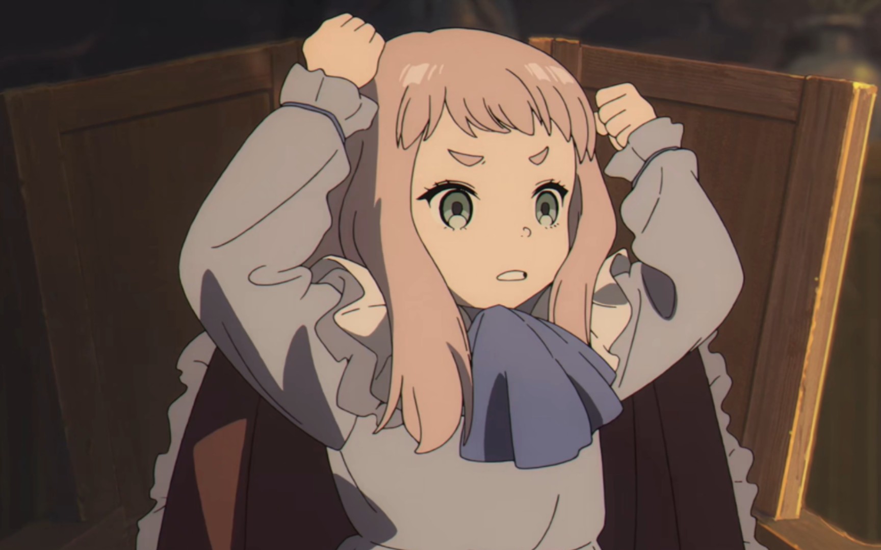 "芙莉莲80年才来一次,外婆都熬死了,孙女气嘟嘟,超可爱.