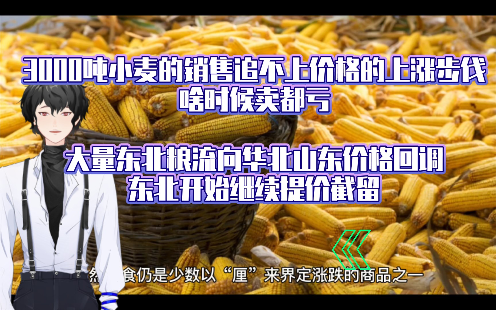 3000吨小麦的销售追不上价格的上涨步伐,啥时候卖都亏;大量东北粮流向华北山东价格回调,东北开始继续提价截留低价粮外流哔哩哔哩bilibili