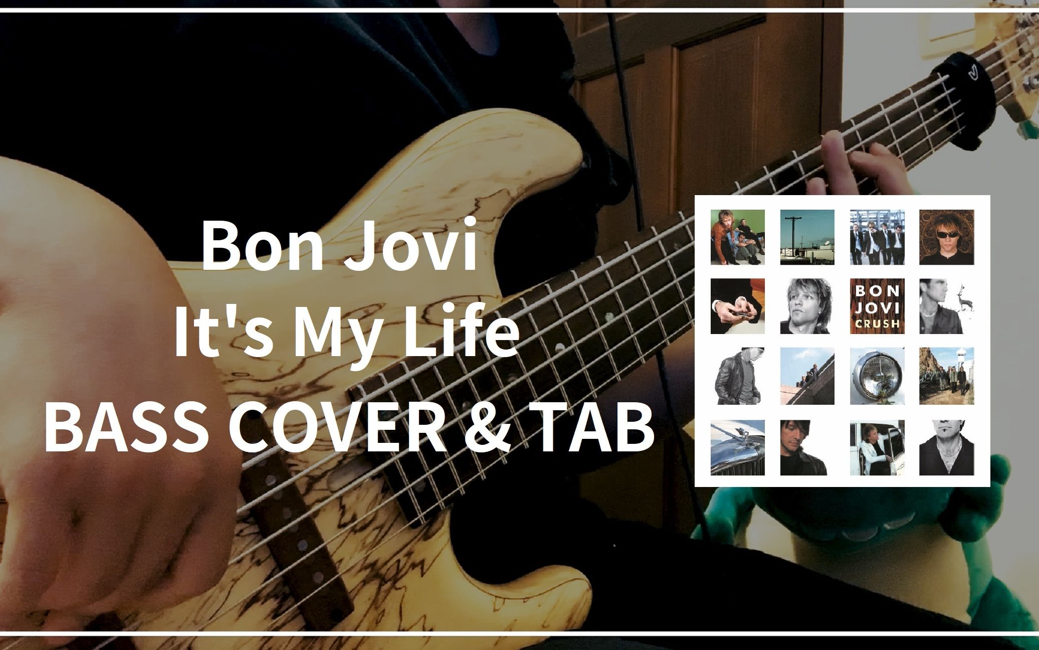 [图]Bon Jovi - It's My Life (Bass cover & Tab)