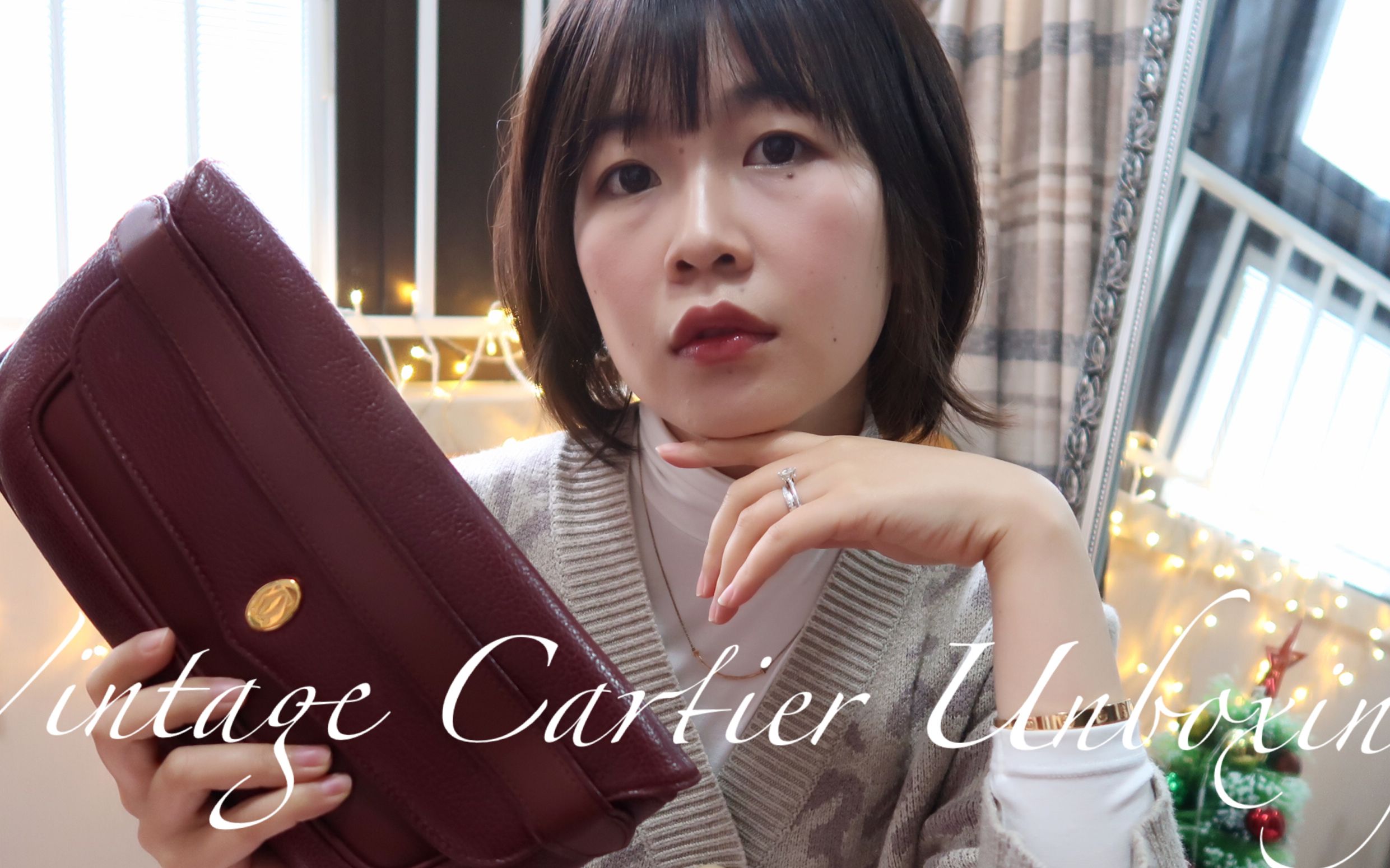 【沈魔王】中古包包开箱|Vintage Cartier|PLUM平台寄卖经验分享哔哩哔哩bilibili