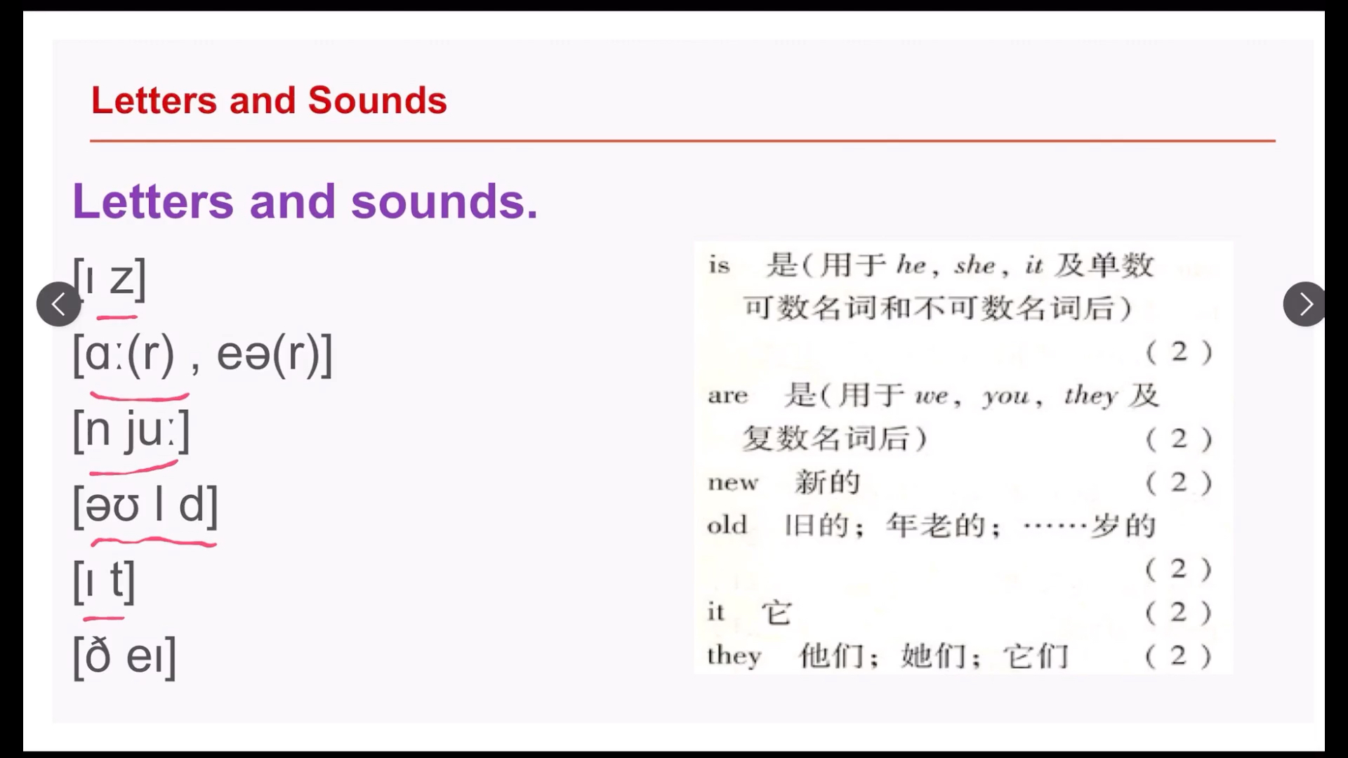 冀教版小学英语四年级上册Unit1单词表,看音标,学读单词哔哩哔哩bilibili