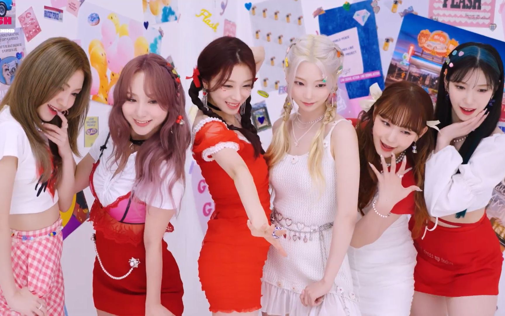 [中字] rocket punch - 2nd单曲flash专辑封装拍摄影像剪记 220824