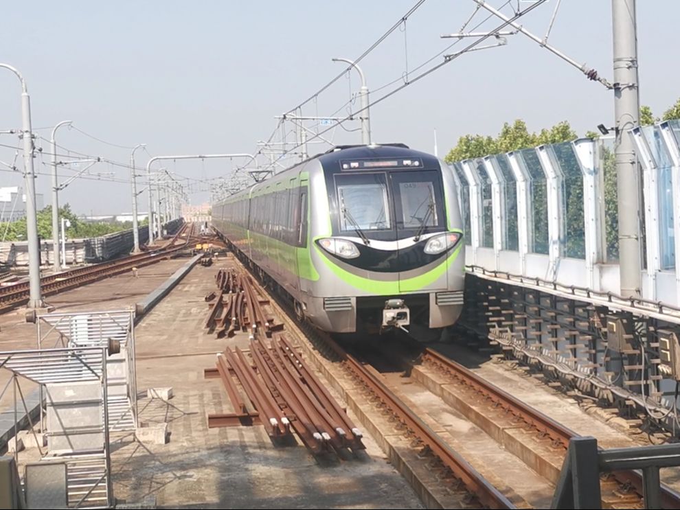 【南京地铁三号线】林场站换向 出站