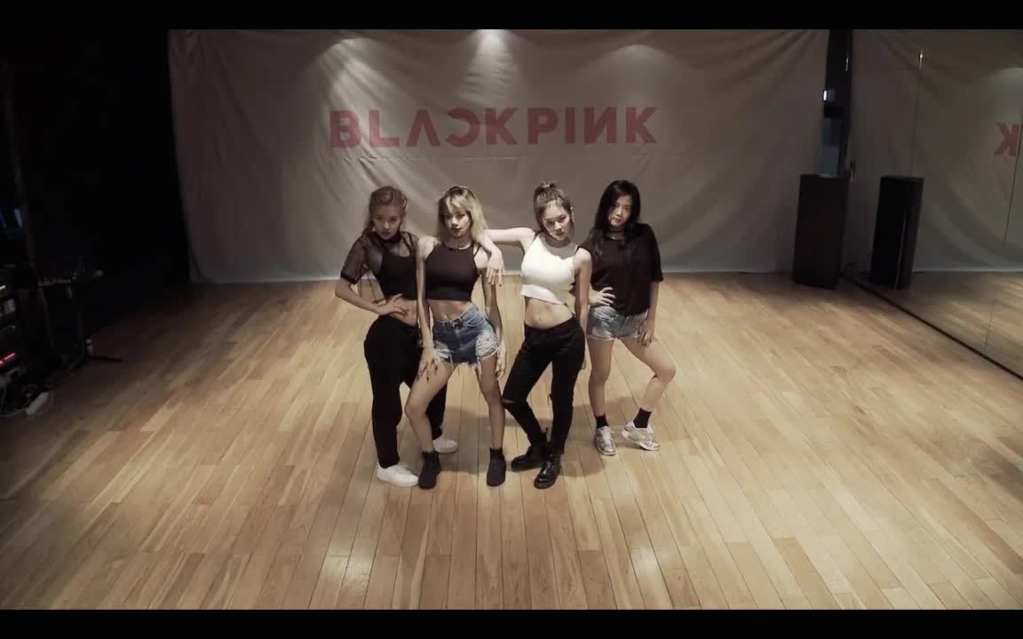 blackpink - whistle dance practice video