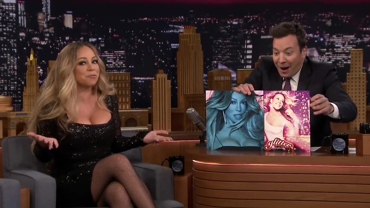 [图]Mariah Carey牛姐 Jimmy Fallon Show谈话部分完整版