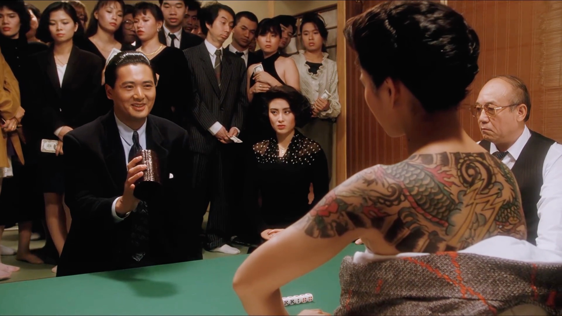 赌神高进大战山口组上山宏次,放下狠话打和就算我输