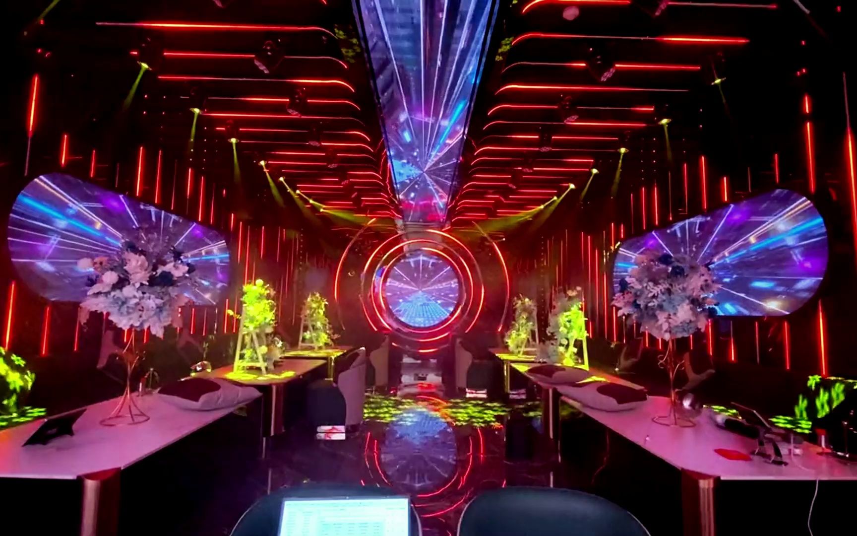 包厢加装氛围灯光 打造电音房声光电舞美灯光 声光联动派对ktv灯光