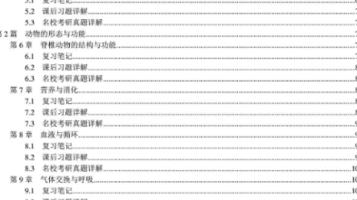 [图]出陈阅增第四版普通生物学考研笔记10元