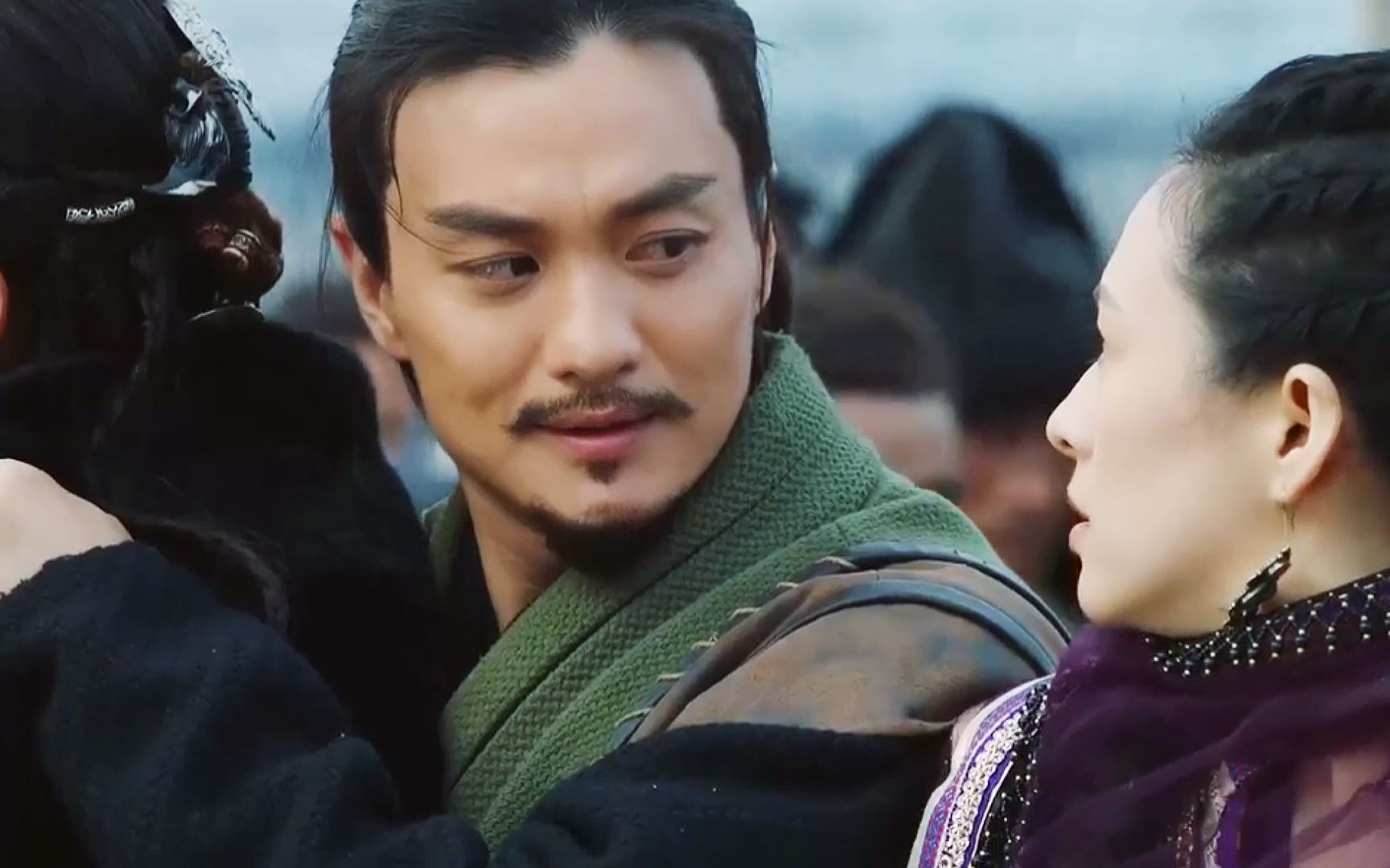 王妃忽兰遇险,萧綦现身救媳妇,豫章王夫妇终于团聚了