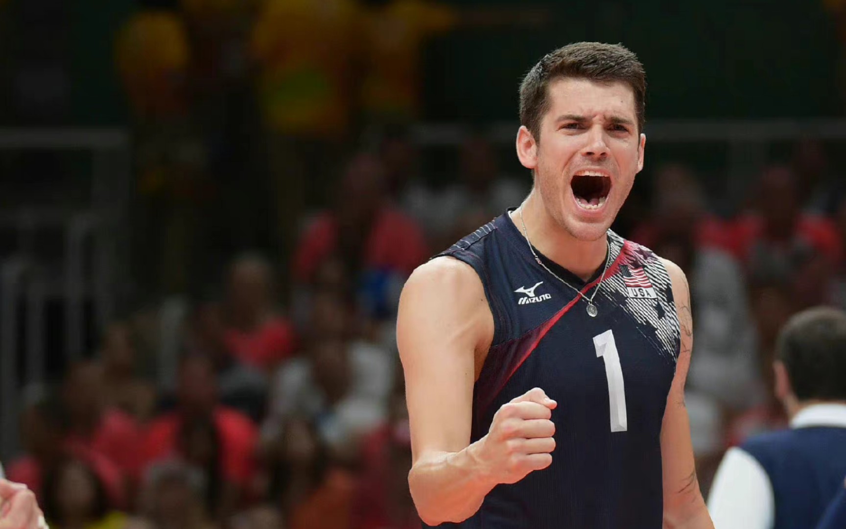 【男排接应】美国男排接应安德森