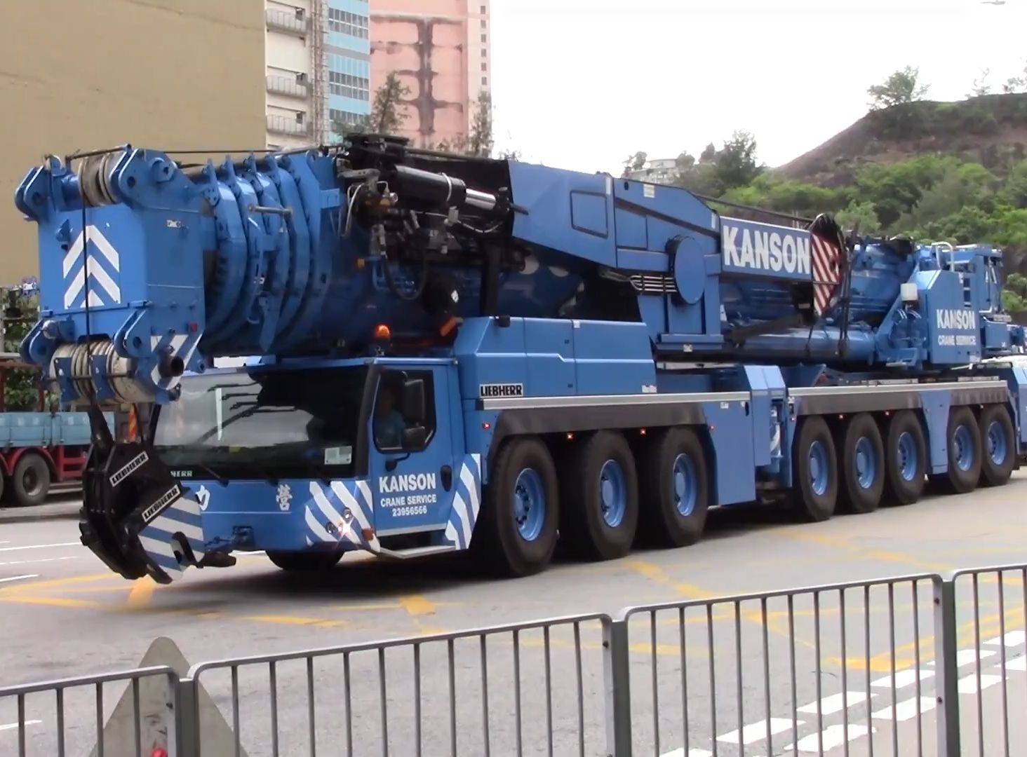 KansonLiebherr LTM16508.1 + 23.5m flyjib 吊放空调哔哩哔哩bilibili